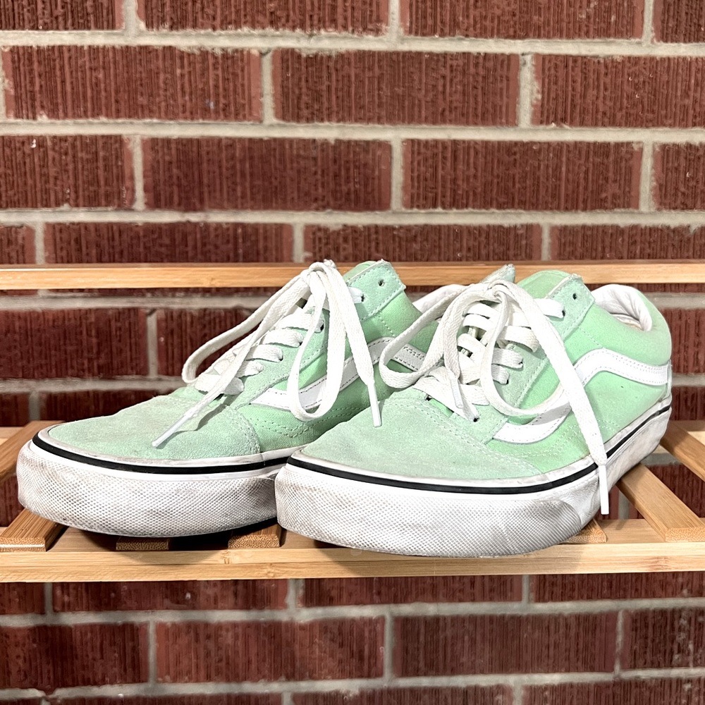 Vans Old Skool Mint green shoes